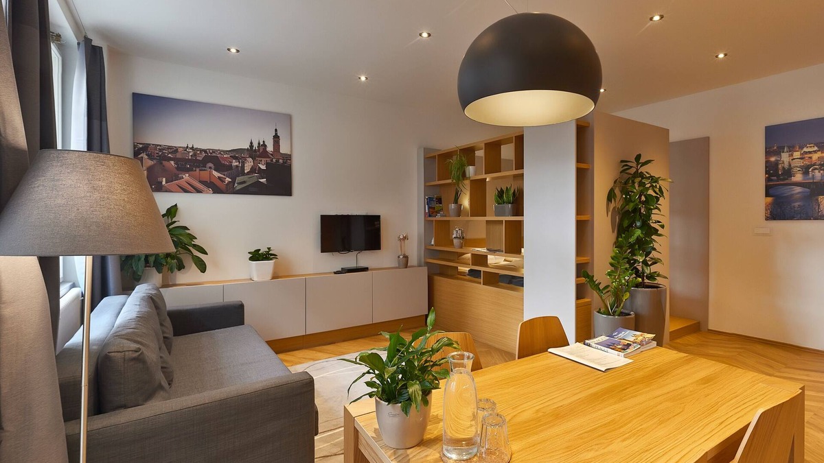 Josefov Apartment | Modern Old Town Apartment In Art Deco House
