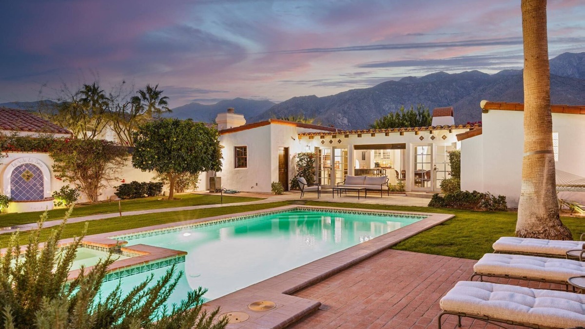 Araby Commons House | Modern Palm Springs Home with Pool and Hot Tub!
