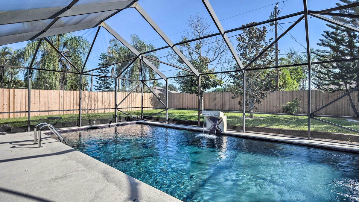 Port Saint Lucie House | Modern Port St Lucie Home w/Private Outdoor Oasis