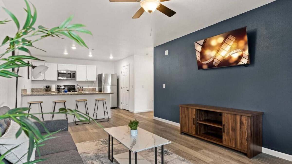 Reno/Tahoe Airport Apartment | Modern Reno Gem | Walk to Riverwalk & Midtown Eats