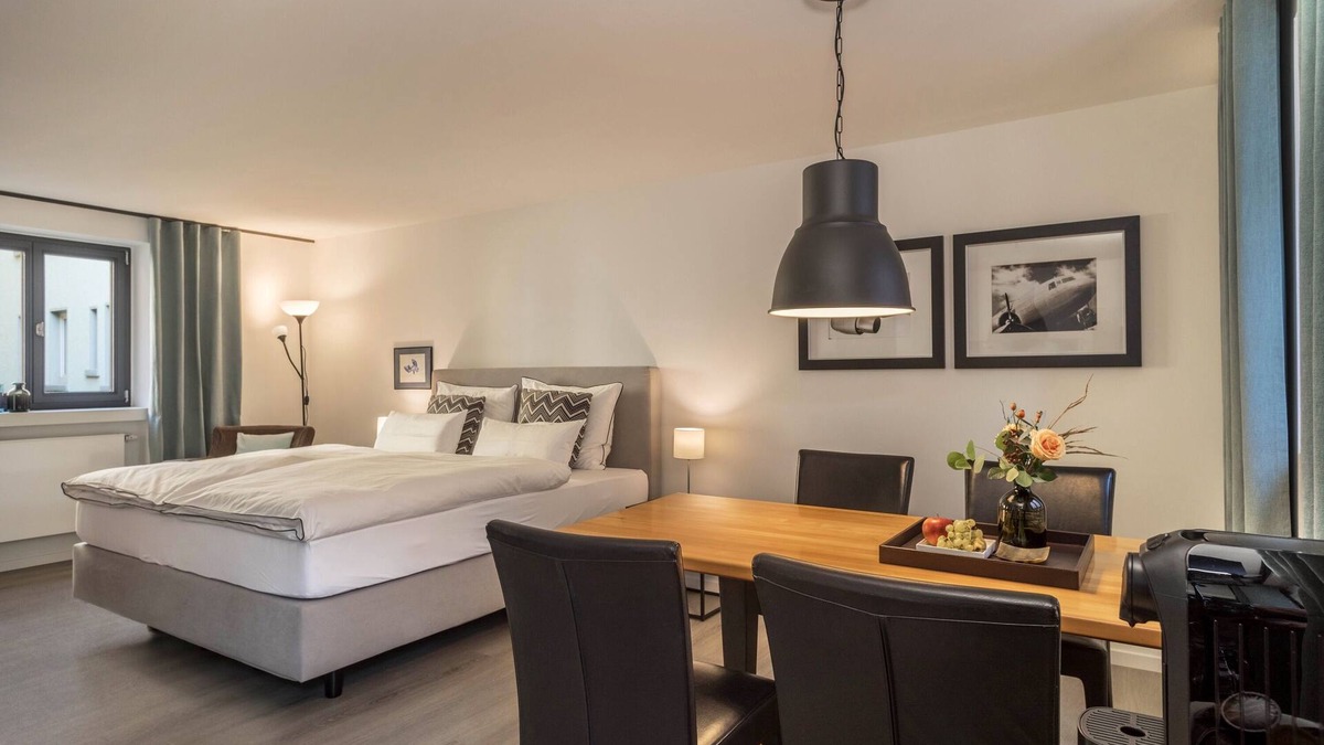 Wangen im Allgaeu Apartment | Modern Studio Apartment No. 15 in the City Center with Wi-Fi