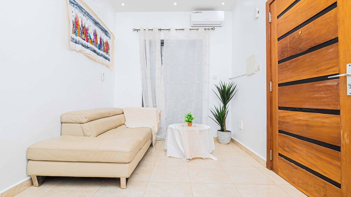 Ngor Apartment | Modern Studio in Ngor – Secure with Private Patios, Close to the Sea