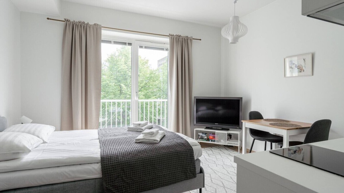 Tampere Apartment | Modern Studio in the Heart of the City