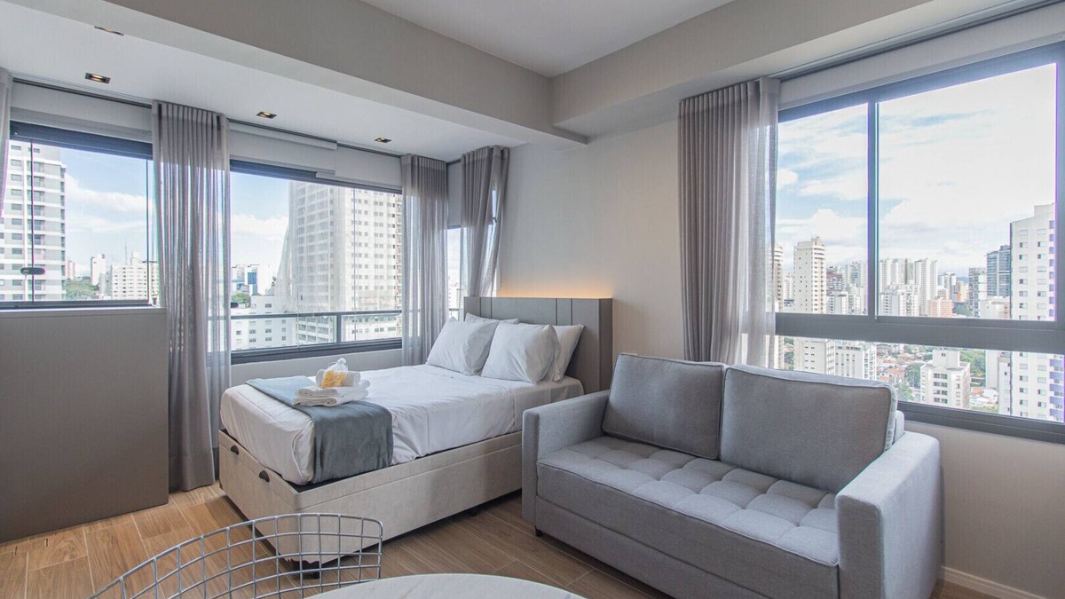 Vila Pompeia Apartment | Modern Studio Near Allianz Parque | SP-P1701B