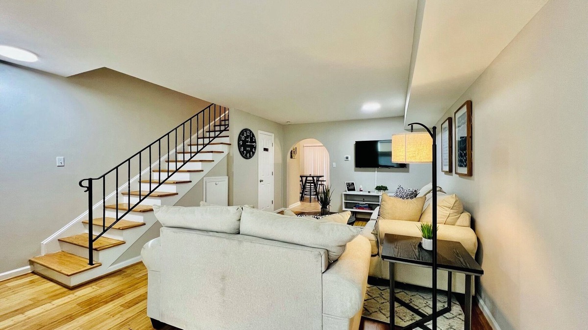 Gastonia Apartment | Modern Townhome w/Balcony Walk to FUSE Stadium