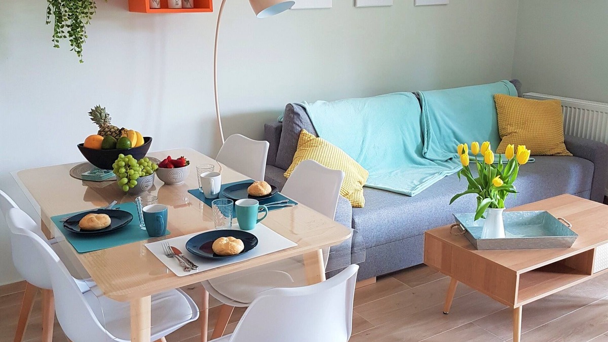 Trzesacz Apartment | Modern vacation apartment "Momentum" with garden, directly on the Baltic Sea near Rewal
