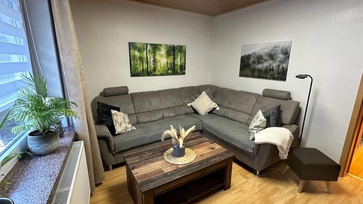Thale Apartment | Modern vacation apartment with covered terrace
