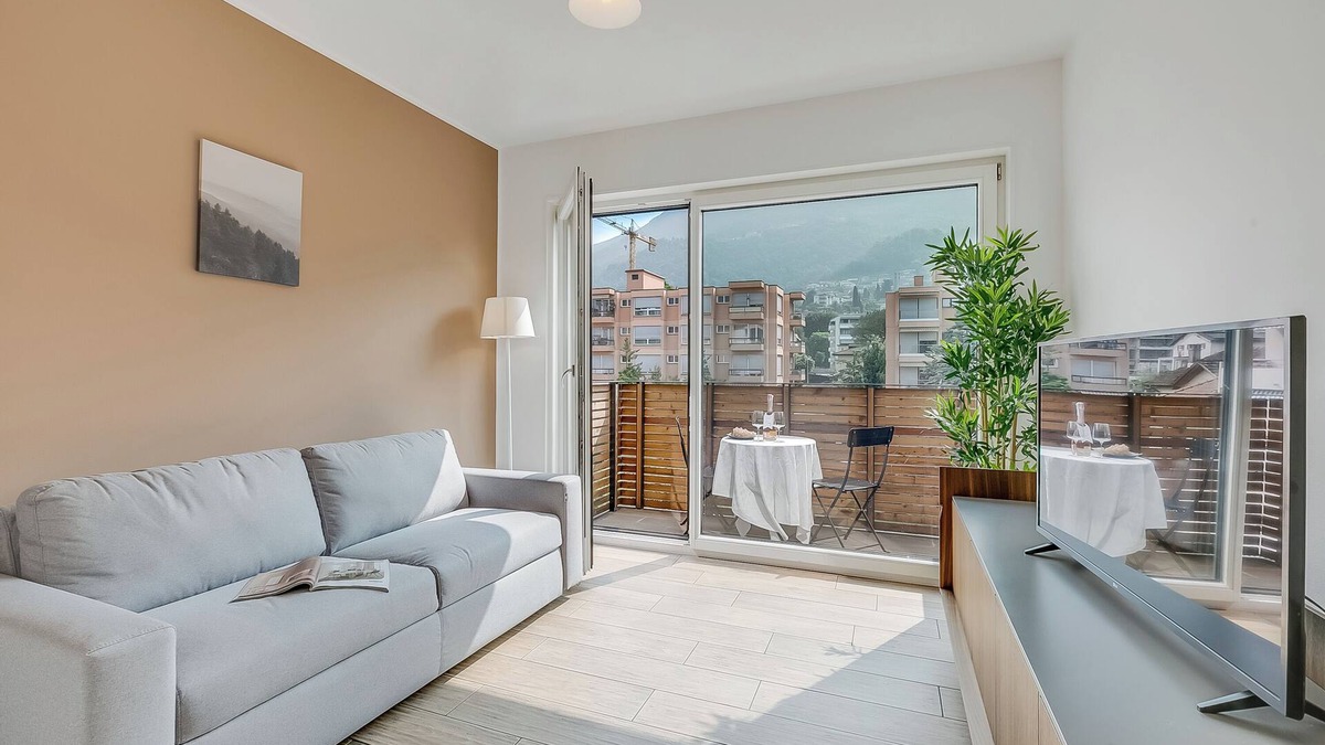 Viganello Apartment | Modern Viganello - Bre apartment, Viganello (Lugano), Switzerland