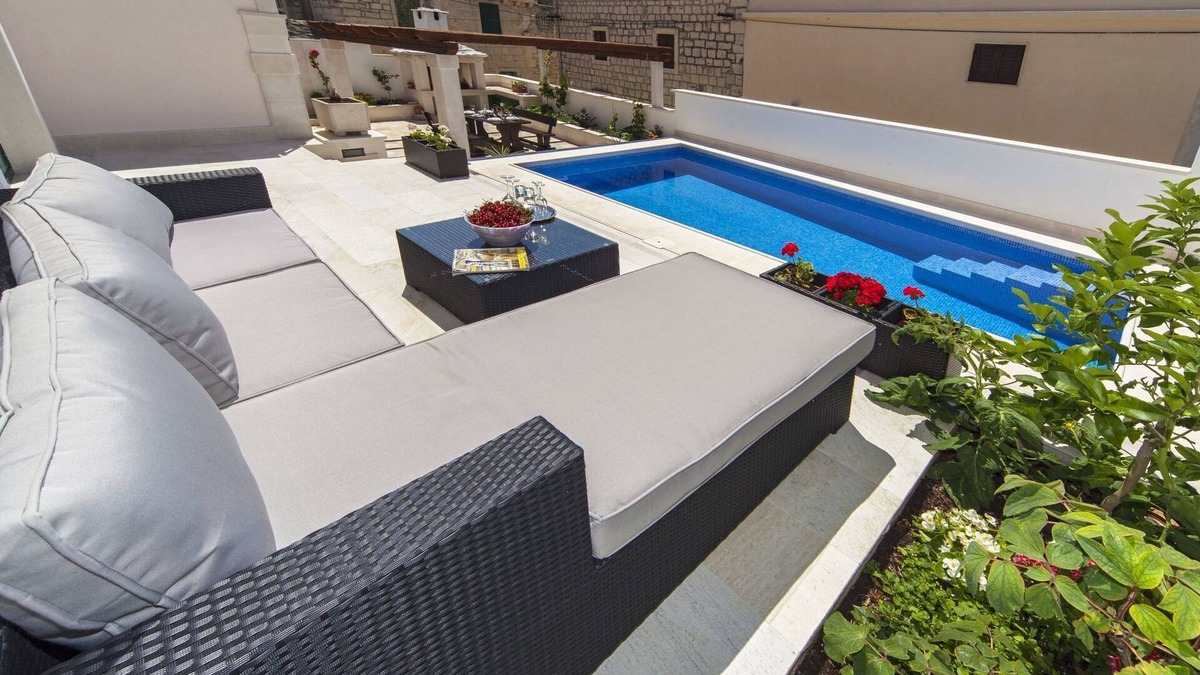 Povlja Villa | Modern Villa in Povlja with Pool