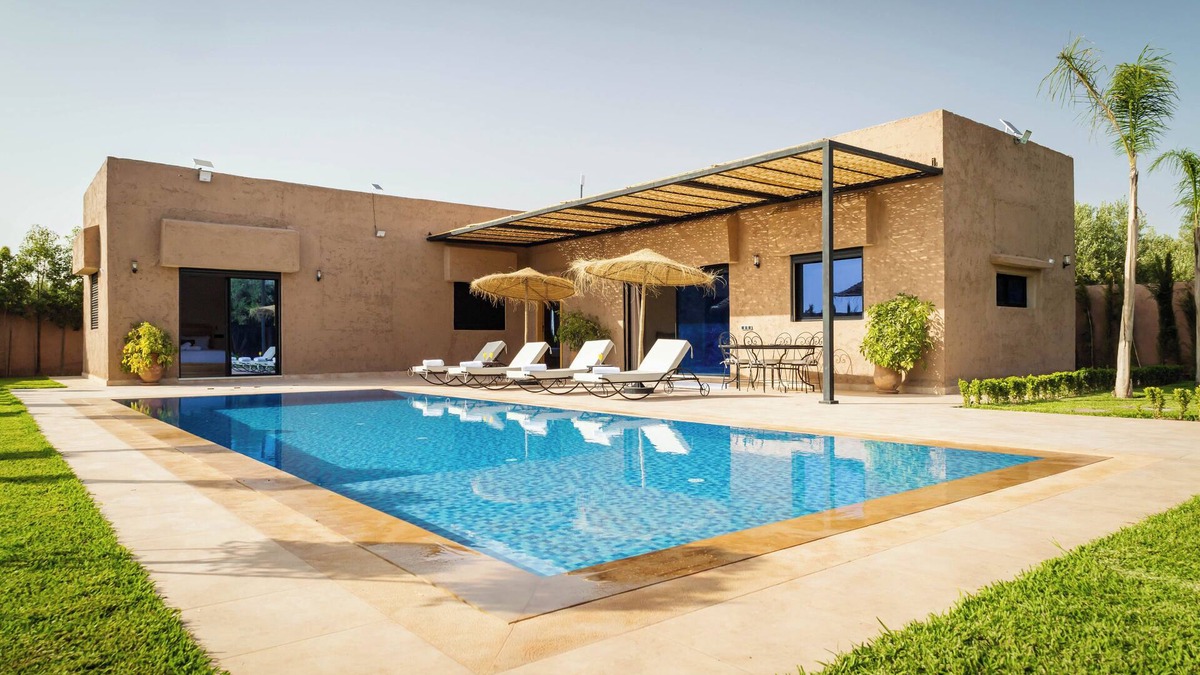 Ait Zat Villa | Modern Villa Marrakech - Private Pool, Chef & Atlas Views
