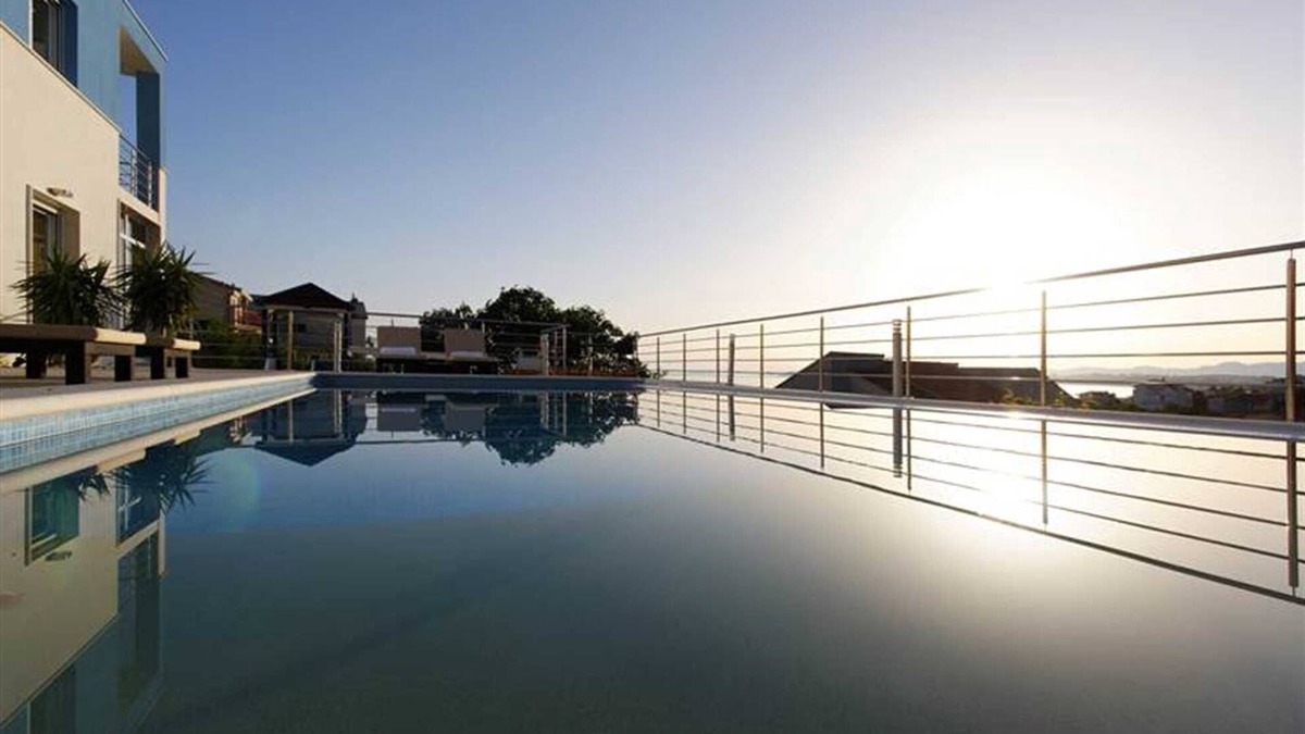Podstrana Villa | Modern Villa Mermaid in Podstrana, private heated pool