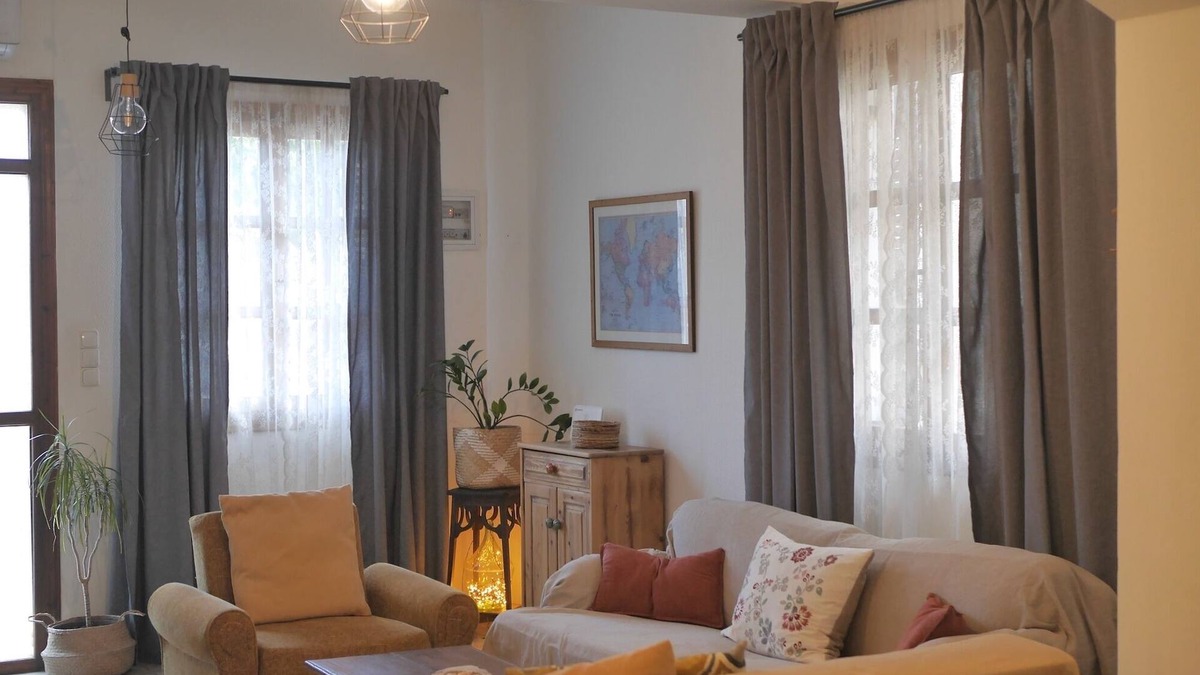Exo Lakkonia House | Modern Village House - Crete