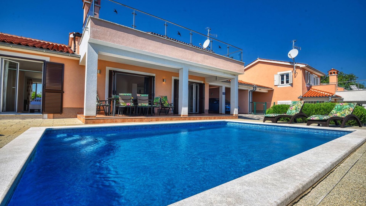 Sveta Marina Villa | Modern villas with pool and great sea views, best amenities.