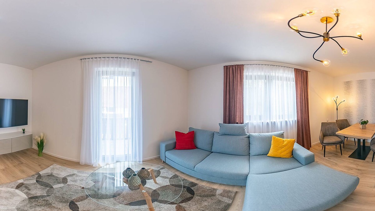 Kammerstein Apartment | Moderne Ferienwohnung mit Balkon