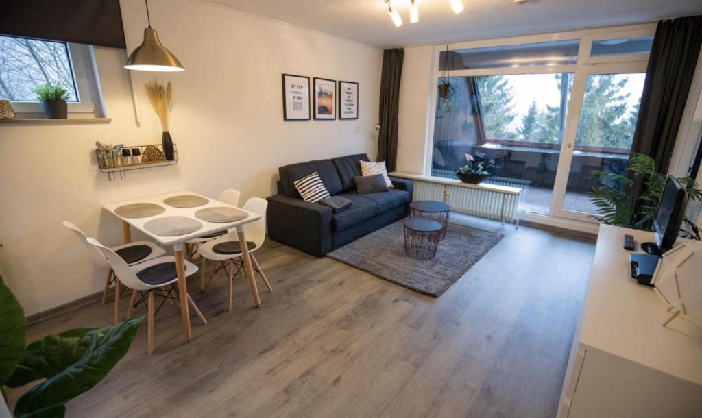 Winterberg Apartment | Moderne Ferienwohnung Snow & Bike Winterberg 2-4 Personen direkt am Skilift und in der Nähe des Bikeparks