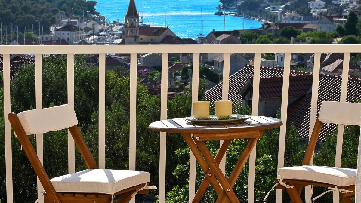 Milna (Brac) Apartment | Moderne Studio Wohnung mit Traumhaften Blick und Lage