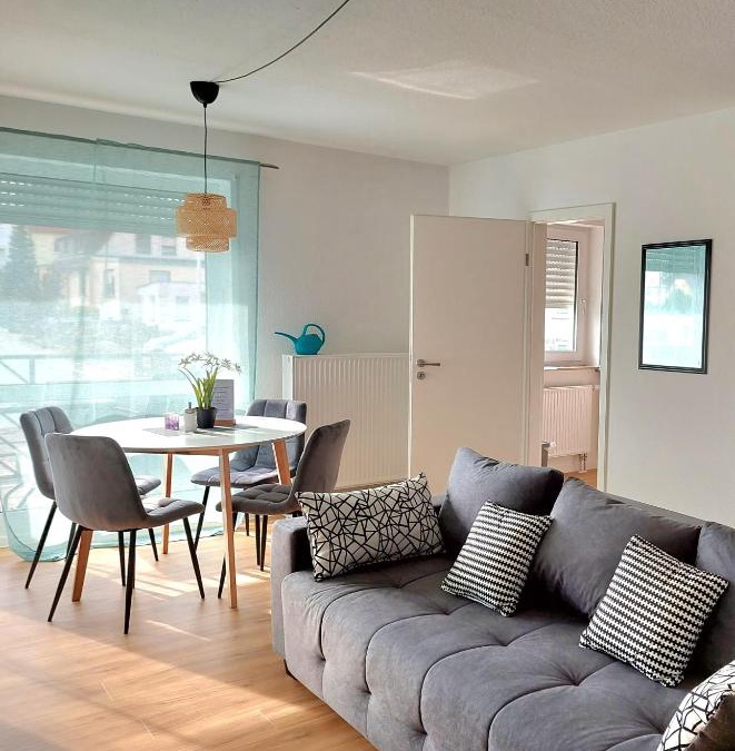 Grossrohrsdorf Apartment | Moderne Wohnung mit Vollausstattung in ruhiger Lage, W-LAN