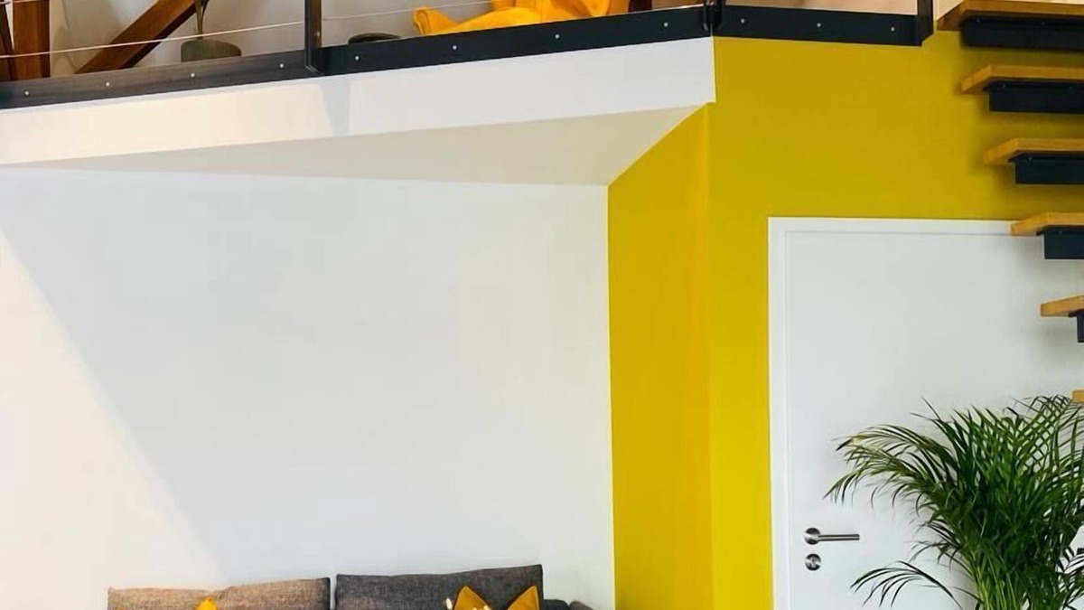 Werneck Apartment | Modernes Apartment mit Kamin für 3 Personen