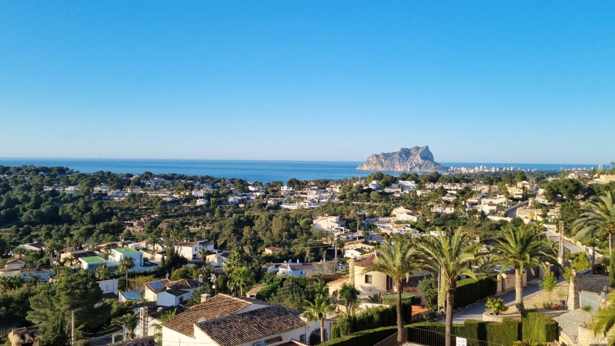 Benimeit House | Modernly furnished, spacious property in Moraira with breathtaking sea views