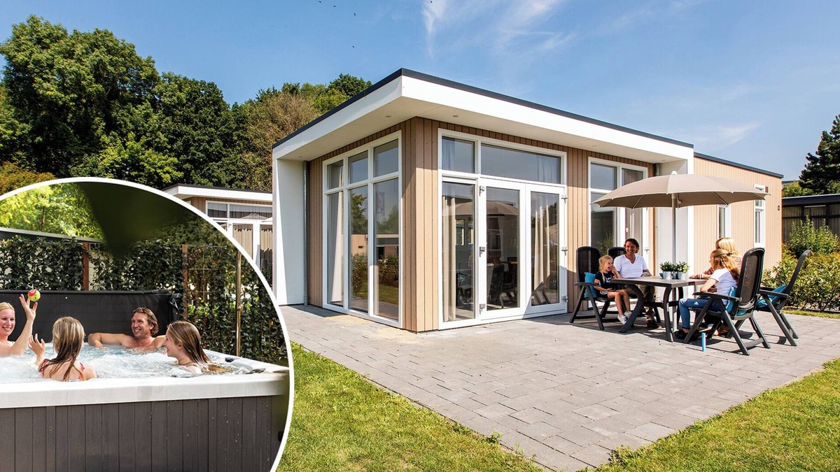 Strucht Ski Chalet | ✓ Module at Residence Valkenburg ✓ Holiday home for 5 persons ✓ Located in Valkenburg (Schin op Geul) ✓ Holiday resort in South Limburg, near Maastricht ✓ Book directly at the resort