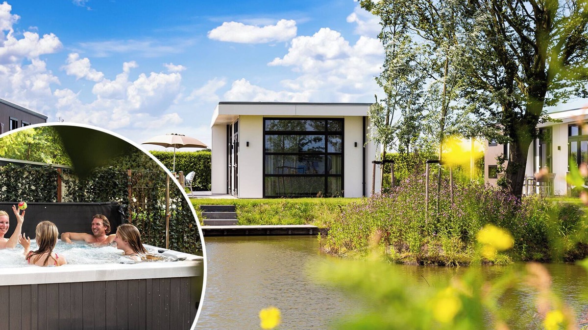 De Goorn Ski Chalet | ✓ Module Special at Park Westerkogge ✓ Holiday home for 4 people ✓ Located in Berkhout (North Holland) ✓ Waterfront holiday resort ✓ Book directly at the resort