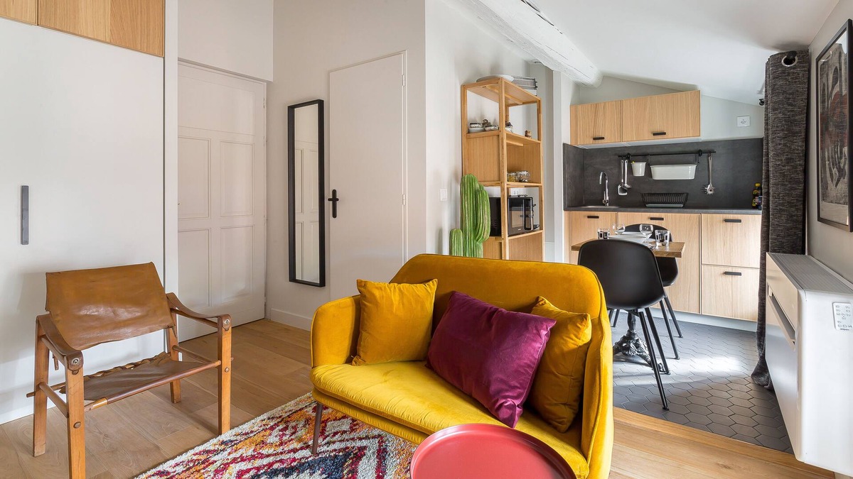 Moliere - Edgard Quinet Apartment | Moliere - Studio rental - Lyon 6