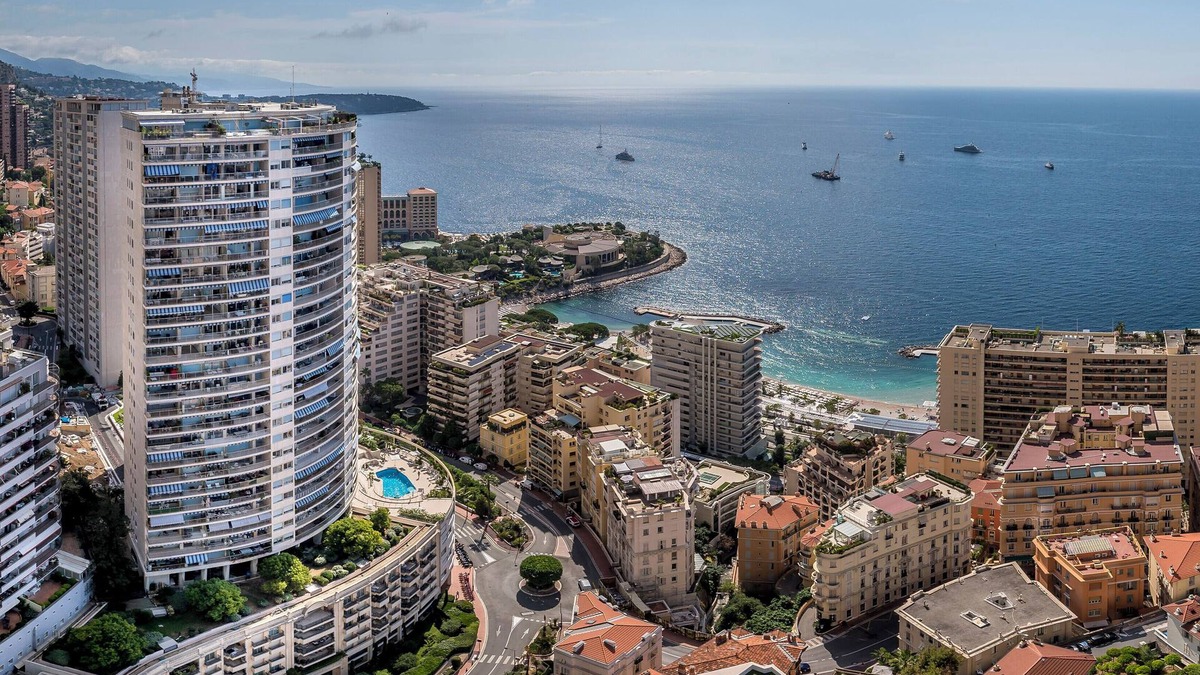 La Rousse Apartment | Monaco Seaview with pool and gym