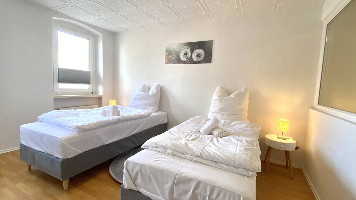Aschersleben Apartment | ★ Monteur-Apartment up to 2 pers. ✔Balcony✔Grill✔Wifi✔NETFLIX