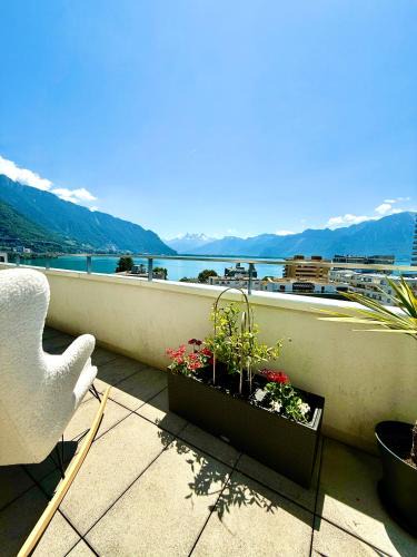 Busserach Apartment | Montreux CH 4 bedrooms,4 bathrooms 8-10 pers