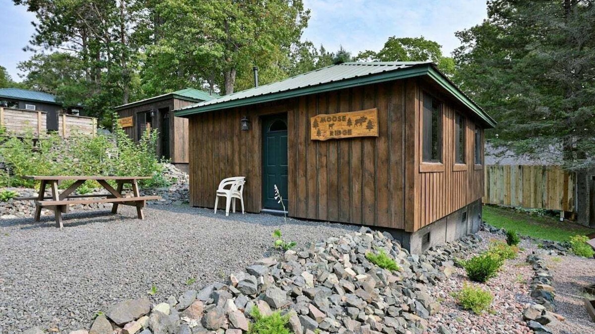 Iron River Cabin | Moose Ridge at The Spot on Buskey Bay of the Pike Chain of Lakes in Iron River, WI