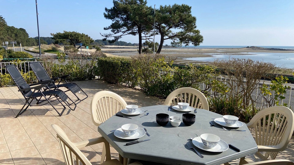 La Trinite-sur-Mer Apartment | MOUETTES 1 - Apartment rental with terrace sea view - Carnac - La Trinité sur Mer - T315