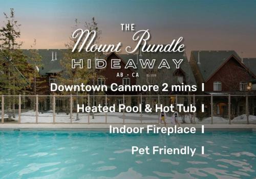 Canmore House | Mount Rundle Hideaway - Pool Hot Tub