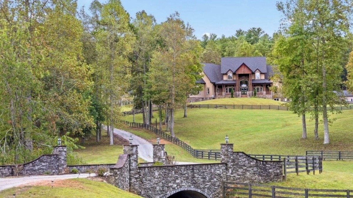 Morganton House | Mountain Mansion near Blue Ridge 25 acres & 14,400 SQFT