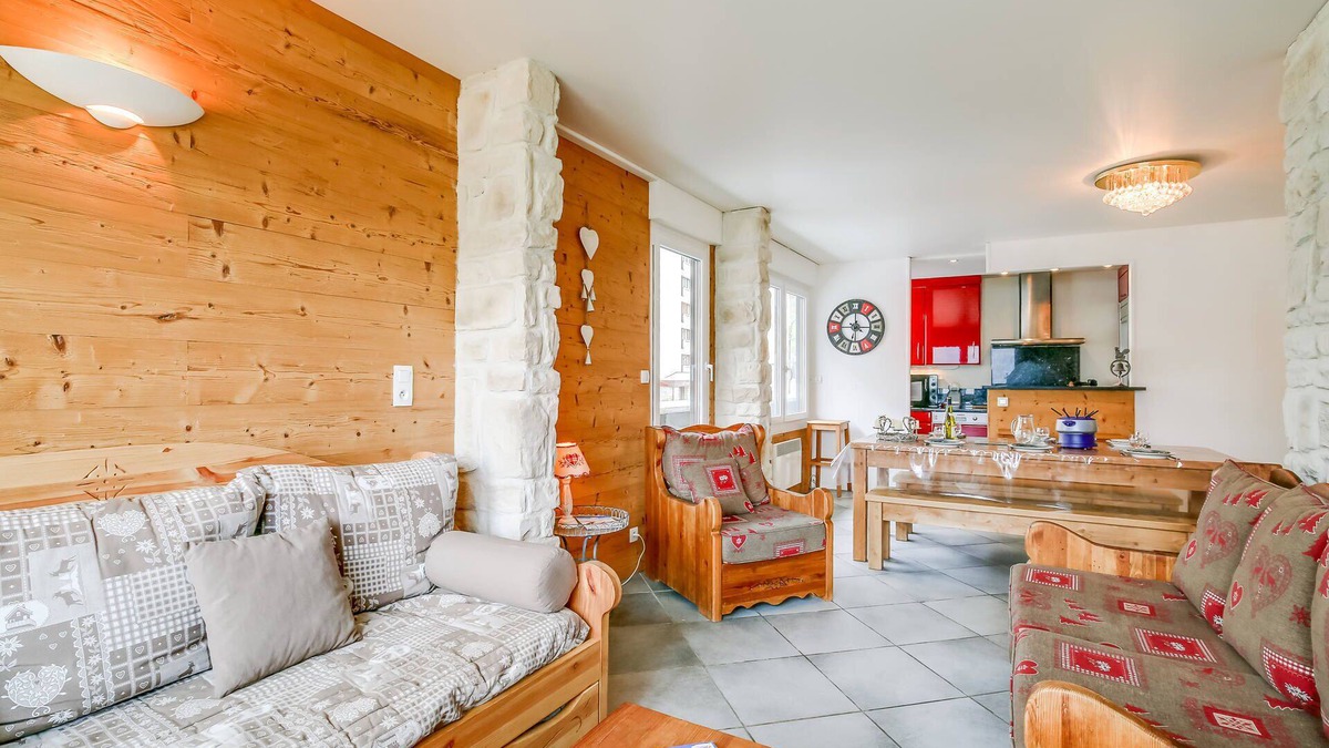 Tignes le Lac Apartment | Mountain type apartment 6-8 people at the foot of the slopes