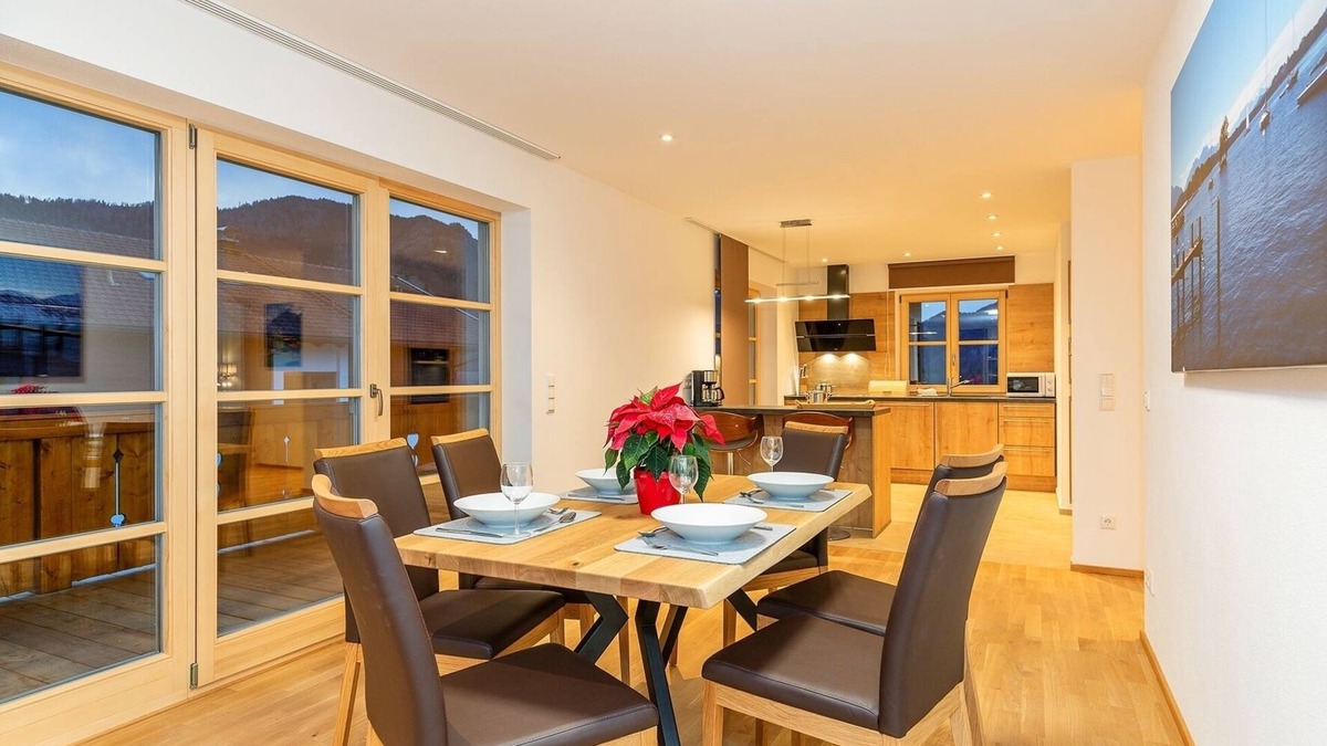 Unterwoessen Apartment | Mountain view apartment 143sqm with 2 bedrooms and 2 bathrooms