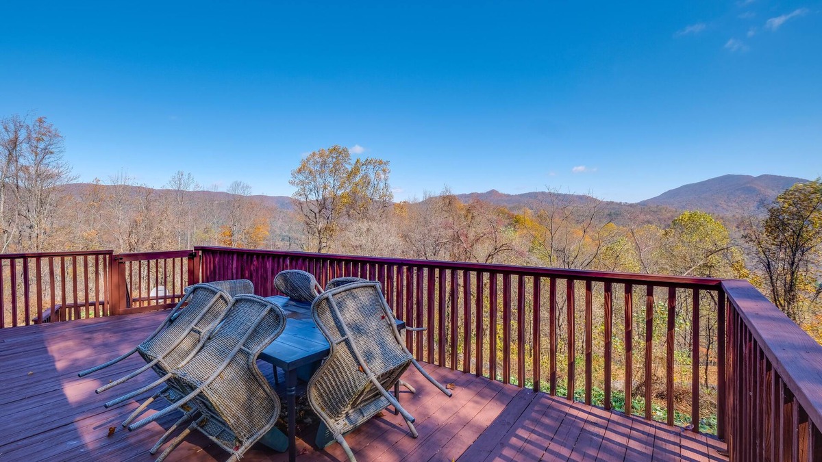 Callaway Cabin | Mountain-View Blue Ridge Cabin Getaway w/Fire Pit