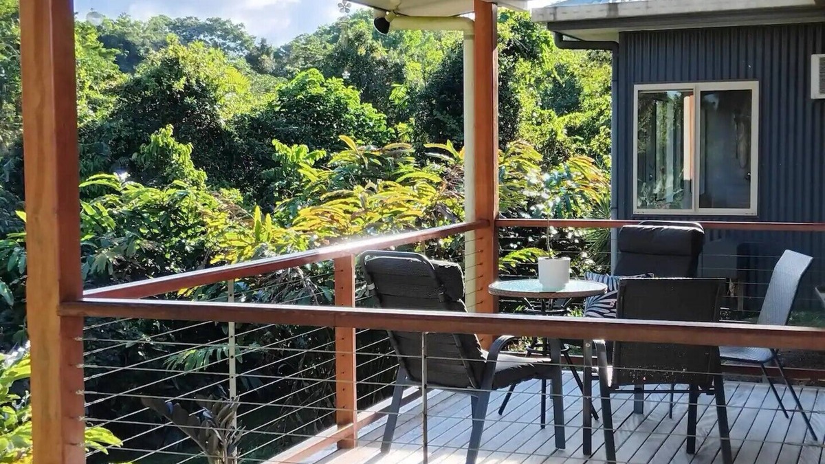 No 4 Branch Cottage | Mountain View Tropical Retreat - New Pet friendly getaway on the Cassowary Coast