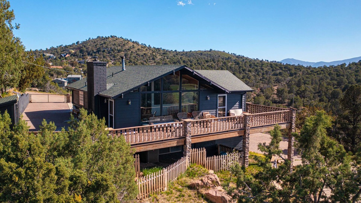 Payson Cabin | Mountain Views at Rim Country Chalet