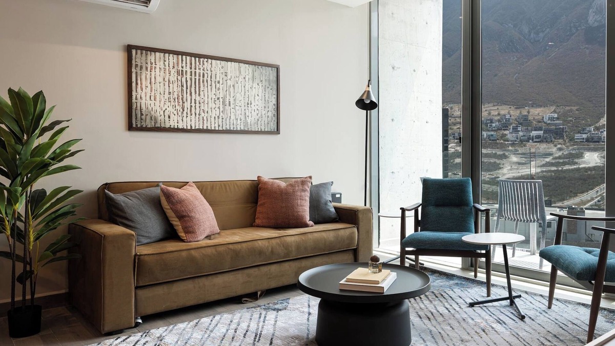 Monterrey Apartment | Mountain Views & Pool Access in Elegant Apartment