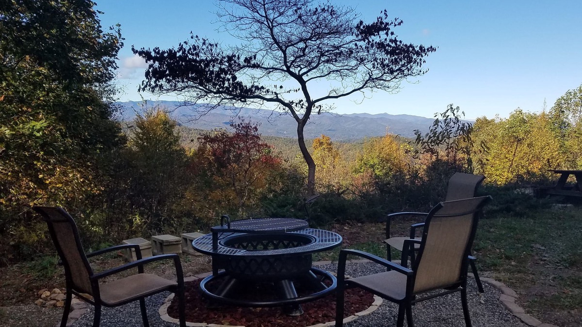 Rosman Apartment | Mountaintop suite, mountain views, one level, King bed, pet friendly, accessible