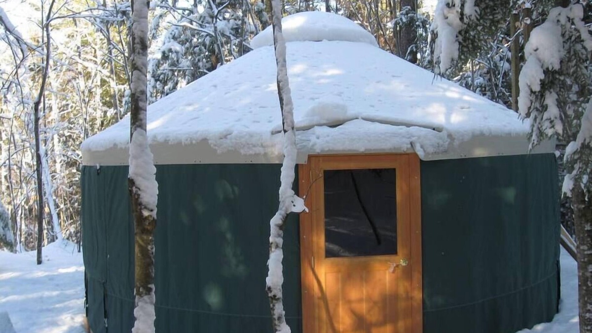 Denmark Cabin | "Mt. Brook Yurt" Off Grid Mountain Yurt