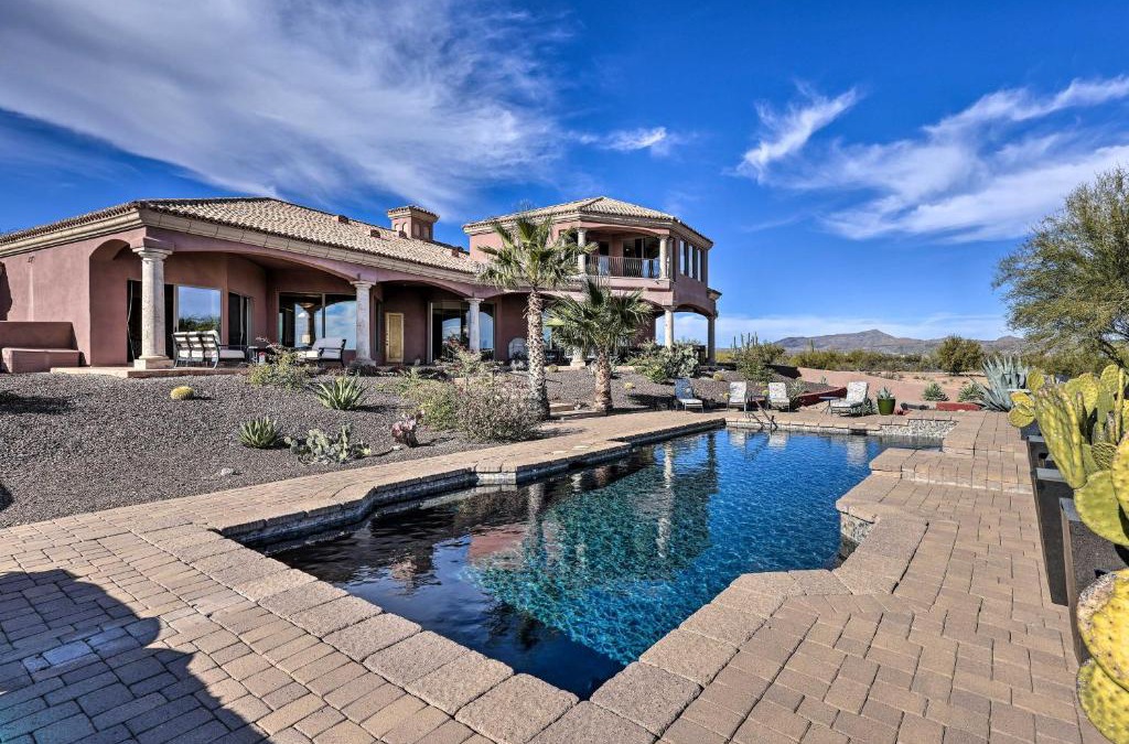Rio Verde Foothills Villa | Mtn-View Gem with Pool, BBQ and Fire Pit in Scottsdale