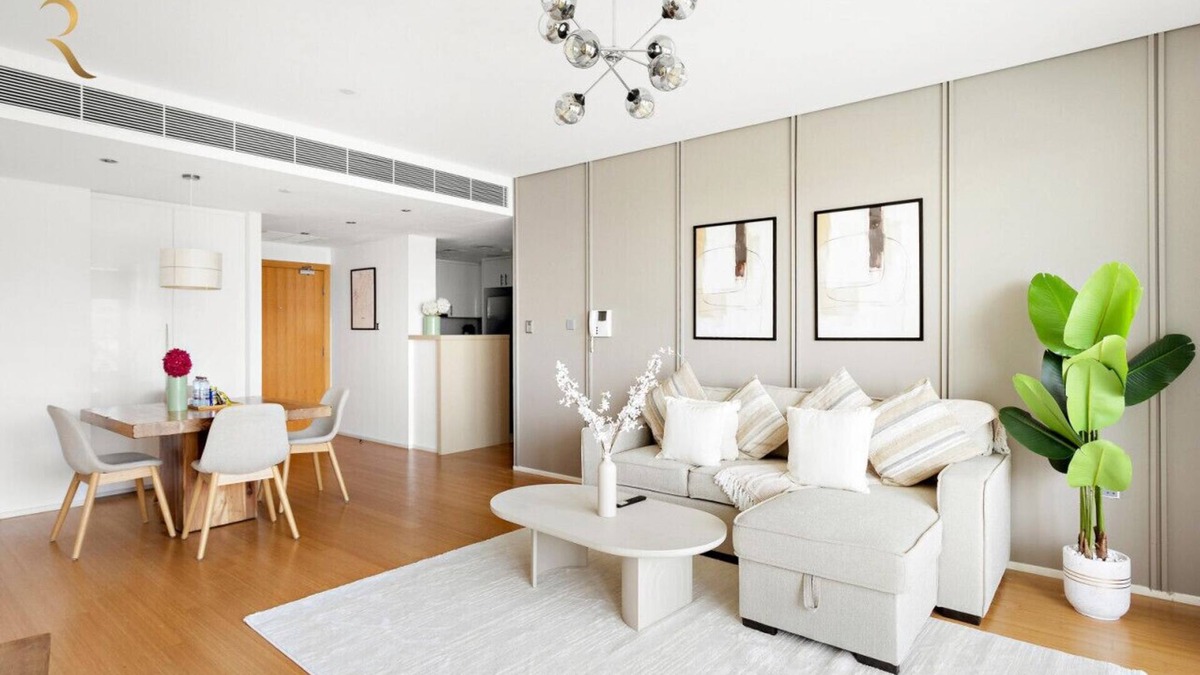 Al Raha Beach Apartment | Muneera Island Oasis: Stylish 2BR in Al Rahba