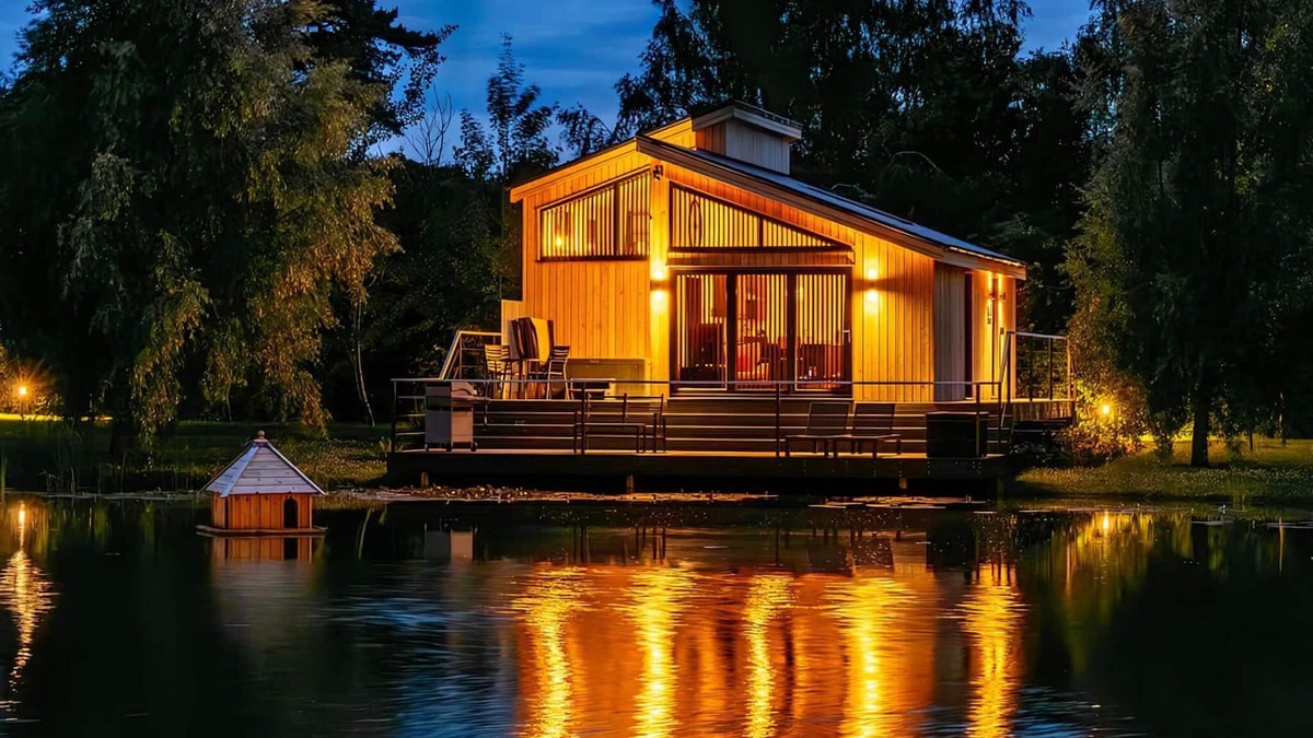 Frampton Ski Chalet | Muntjak Lakeside Lodge