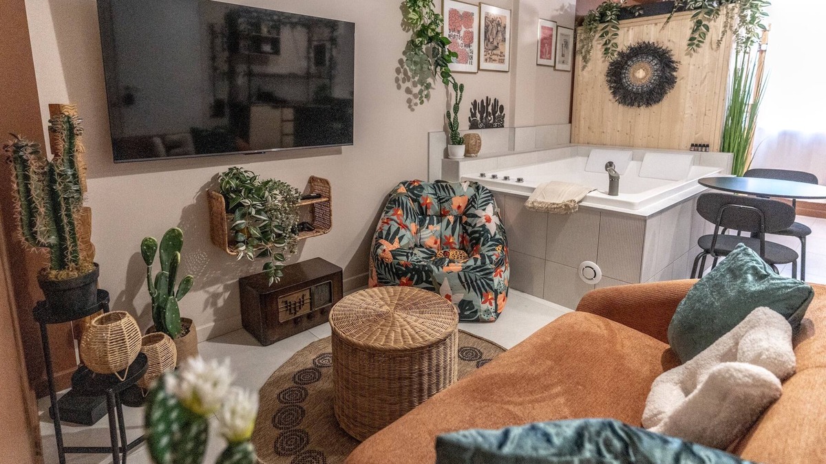 Blois Apartment | Murmures Cactus, Spa & Sauna in Blois