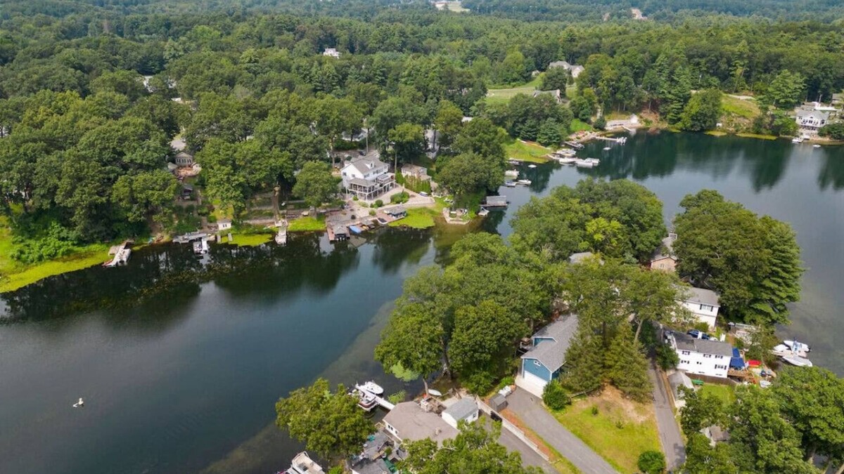 Southwick House | My Lake House w/dock and kayaks