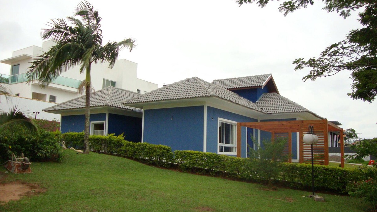 Paranapanema House | My little house Azul on the dam