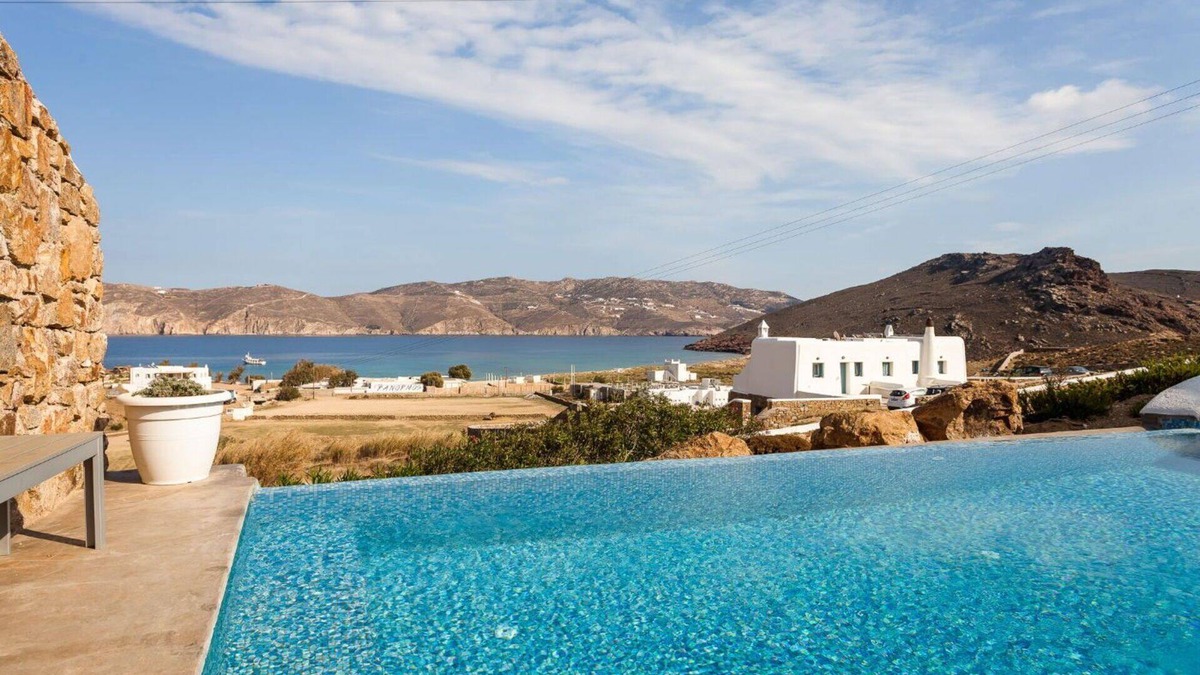 Panormos Villa | My Rental Homes - Villa Paradeison with private pool and sea view