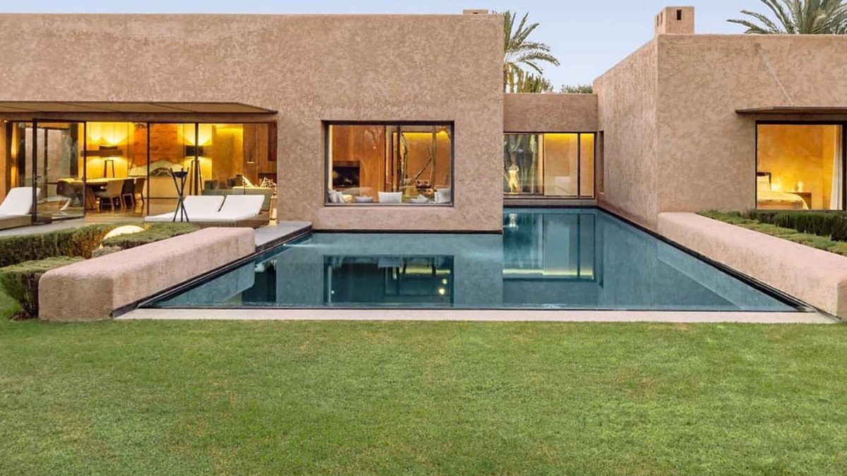 Tameslouht Villa | My Rental Homes - Villa Azizi with two pools and garden