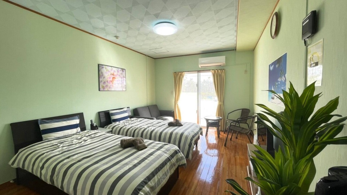 Biimata Apartment | N202 Free parking Pineapple Park 2 minutes on/Nago Okinawa
